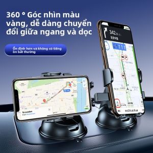 MONLEYTA | Giá đỡ điện thoại di động gắn trên ô tô đa chức năng 2025 mẫu mới Giá đỡ định vị GPS phổ thông chống rung Phong cách hiện đại sang trọng