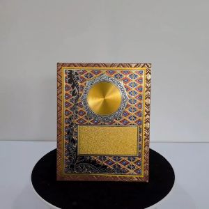 Wooden Songket Plaque EP638 (HADIAH SUKAN DAN ANUGERAH CEMERLANG) TROPHY Plak cenderahati.