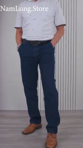 Quần Jean Nam Vải Co GIãn COMBO 3 Quần Ống Suông Thoải Mái Big Size Túi Chéo
