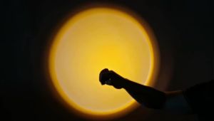 Alonefire | Đèn Pin LED Zoom Công Suất Cao Đèn Màu Vàng + Cam Dùng Cho Câu Cá Ngoài Trời Cắm Trại Săn Bắn Chụp Ảnh Chụp Ảnh Tự Sướng Đèn Pin Chiếu Sáng Xung Quanh Hợp Kim Nhôm Chống Nước