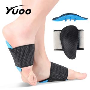 YUOO 1 Pair Arch Support Pad Plantar Fasciitis Heel Feet Cushion Relieve Pain Heel Foot Insoles