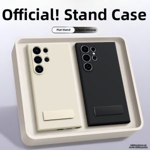 imobile | Support Stand Case Liquid Silicone Full Protection For Samsung S24/S24+/S24 Ultra