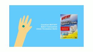 Biotaff Tablet Bakteri Konsentrat Perawatan Septic Tank WC Closet