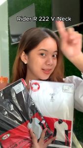 RIDER R 222 - Kaos Dalam Oblong Pria - V Neck - BIG SIZE / JUMBO 3XL - 5XL