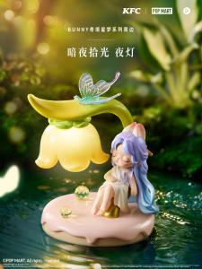 เทียนหอม KFC Bunny ของตกแต่งบ้านแบบเคลื่อนที่ไม่ต้องรีเฟิร์ม ของเล่นสำหรับงานวันเกิด ไฟโคมือถือ เหล็กผสมพลาสติก