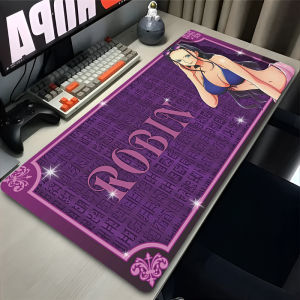 Bandai | Extra Gaming Mouse Pad O-one P-piece Nico Robin Computer Gamer xxl Laptop Keyboard Carpet Mouse Mat Non-Slip Rubber Table Rug