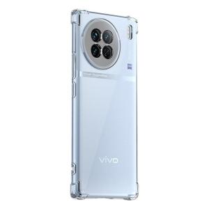 Henyou | Vivo S10 Series Silicone Phone Case Full Protection With Airbag For Men And Women Anti-Fall Transparent Corner Cover Compatible With S10 Pro And S10e Models