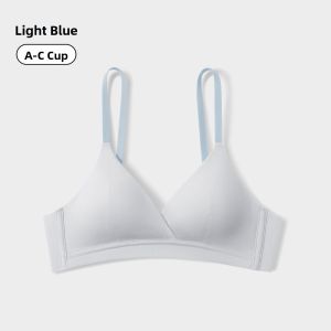 Secret World | Thin Summer Wireless Triangular Cup Bra