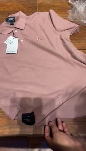 Baju Kaos Kerah Polo Shirt Pria Pull And Bear Lengan Pendek