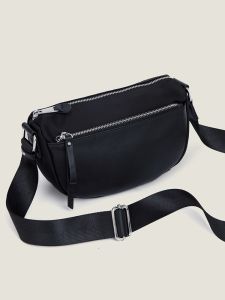 Waterproof Oxford Cloth Nylon Crossbody Bag Womens Large Capacity Casual Canvas Bag Fashionable Shoulder Bag for Youth
