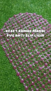 BAYAR DITEMPAT < KESET KAKI KAMAR MANDI TOILET WC DAPUR ANTI SLIP BAHAN PVC TIDAK LICIN