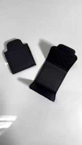 PU Leather Seatbelt Positioning Buckle Universal Strap Tension Fixer Comfort Riding Belt Limiter Clips