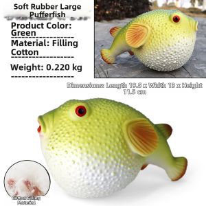 Soft Durable Large Simulation Sea Animal Models