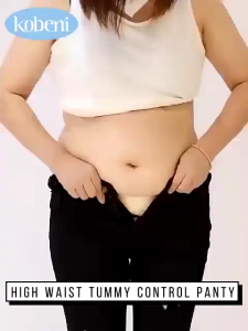 KOBENI High Waist Tummy Control Shaping Panties Postpartum Body Shaper Slim Waist Seamless Butt Lifter Breathable Underwear