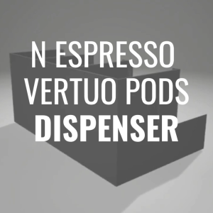 N Espresso Vertuo Pods Holder | Coffee Capsule Dispenser Rack for Countertop Storage
