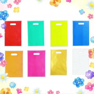 30Pcs Solid Color Gift Bags Available in Various Colors Suitable for Birthdays Festivals Weddings Parties and Gift-Giving