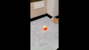 Stiker Dapur Motif Marmer Putih Ukuran 60 cm x 3 Meter