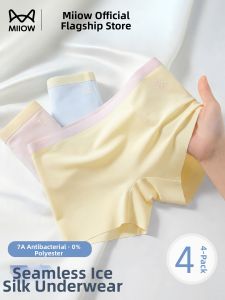 MiiOW | Quần Short Góc Phẳng Thoáng Mát Từ Vải Lụa Băng A Class