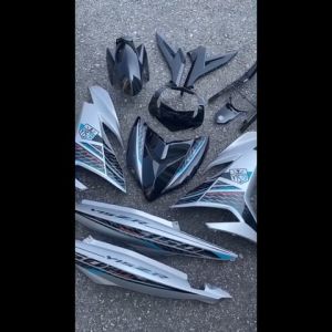 COVERSET YAMAHA Y15ZR YSUKU V1 V2 SILVER ROBOT SMX B176 ORIGINAL HONG LEONG HLY / ORIGINAL VELOZI SIAP TAMPAL