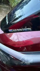 Stiker Sticker Transparan HRC Honda Racing CORPORATION