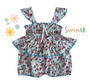 ชุดเด็ก ลายดอก (รหัสFA22) ชุดเซตเสื้อ+กางเกงเข้าชุด แรกเกิด-12เดือน หรือน้ำหนักไม่เกิน10กิโล ใส่สวยและน่ารักมากๆ มีหลายสี