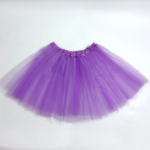 100% Polyester Tulle Tutu Skirt Classical Ballet Ballerina Tutus for Adult Skirts England Style Ruffles Solid Fluffy Skirts