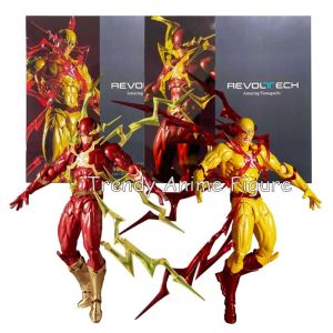 Bandai | Revoltech Amazing Yamaguchi Flash Action Figure Movable 17cm Flashpoint Model Kaiyodo Flash Figures Toy Collection Holiday Gifts