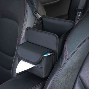 High-End Automobile Storage Bag Seat Middle Rear Seat Storage Hanging Bag Car Multifunction Armrest Box Storage Net Bag