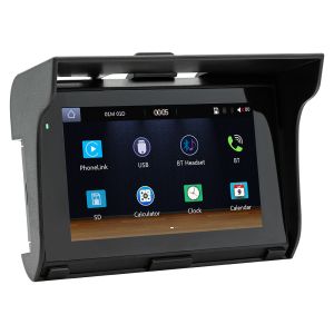 B5350 5 Inch Portable GPS Navigator Motorcycle HUD IP65 Waterproof LCD Display Universal Media Player Wireless Apple CarPlay Wireless Android Auto