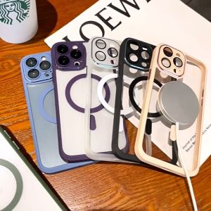 ELEVEN 2 Magnetic Anti-Drop Full Camera Lens Protective Hard Case for iPhone 15 14 13 12 11 Pro Max