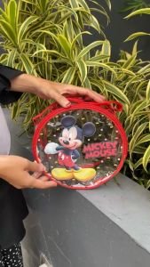 BIANCA BAG SOUVENIR ULTAH BULAT TRANSPARAN