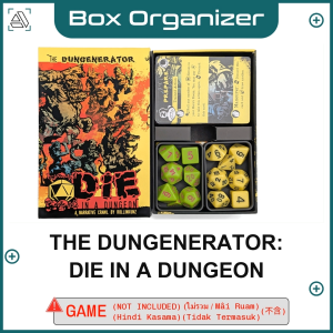 The Dungenerator: Die in a Dungeon Board Game Box Organizer Insert