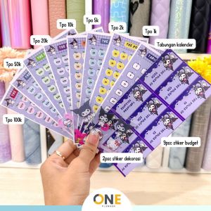 POUCH MENABUNG SANRIO PREMIUM (kertas dapat dihapus) UNTUK MENGATUR KEUANGAN