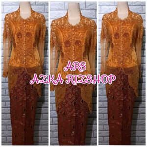 set kebaya pesta kebaya merak modern + rok sidomukti