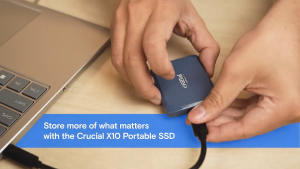 Ổ cứng di động Crucial X10 - CT2000X10SSD9  2TB -Tốc Độ Siêu Nhanh 2100MB/s Bảo hành chính hãng 3 năm