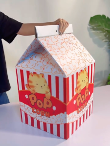 💯PG🥊 Large Cat House Cat Scratcher Board Cat Bed Cat Tent Rumah Kucing Kotak Kucing