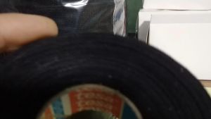 Cuộn 25m Băng keo chống cháy chịu nhiệt Cuốn dây điện cho xe ô tô xe máy KT 19MM x 25M chính hãng Tesa Thailand