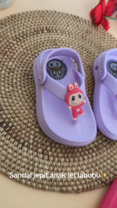 Sandal Jepit Balita Let Labubu Cit2 Lucu Model Baru - Jokixx 8001M