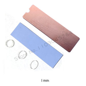 PC M.2 SSD Heat Sink NVME NGFF M2 2280 Solid State Disk Pure Copper Heatsink B80 Thin Cooler Radiator For Descktop/Notebook