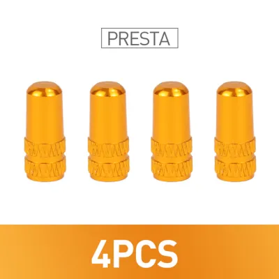 4/8pcs Aluminum Alloy Bicycle Tire Presta Valve Caps Bike Covered Protector MTB Road Tyre Dustproof AV/FV Valve Bike Accessories