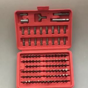 100pcs Security Hex Bit Tool Set Torx Hex Drill Star Spanner Screw Driver Tri-Wing Torx Spanner Hex Fasteners Screwdriver Bit