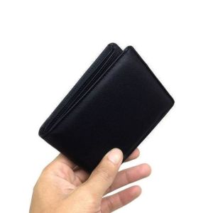Dompet Pria Mini Tipis Slim Wallet 100% Kulit Kecil Minimalis