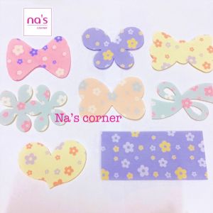 Miếng dán tóc dán mái tự dính hoạ tiết hoa vintage size to giúp cố định tóc cho trang điểm đắp mặt nạ... rất tiện lợi