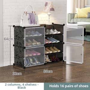 Dust-proof Multilayer Space-saving Economic Shoe Cabinet