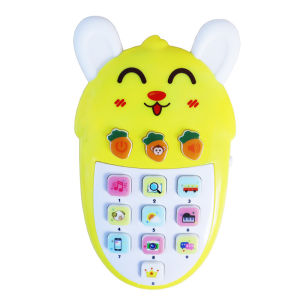 Đồ Chơi Điện Thoại Di Động Bằng Nhựa Có Âm Thanh Giáo Dục Cho Trẻ Em Từ 0-3 Tuổi Có Thể Cắn Được Tiếng Trung Tiếng Anh Tiếng Cantonese