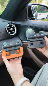 2 in 1 360° Rotation Dashboard Phone Holder Car Temporary Parking Card for Car Navigation