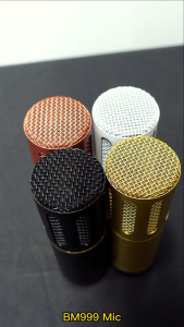 Siborie BM999 Microphone Kondenser Bahan logam berkualitas tinggi Mikrofon studio profesional For Soundcard Gaming