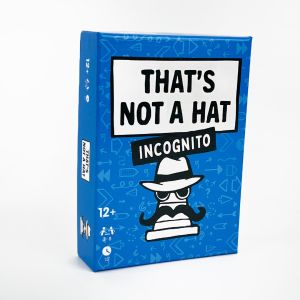 That’s Not a Hat Board Game Happy Party Game Set with Basic and Extended Card for  3-8 Players All Ages-Fun Bluffing & Memory