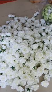 [1 PCS] Kuntuman Mawar Rose - Kelopak Bunga Mawar Artificial Satuan PCS Dekorasi/grosir/import/bunga kain