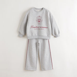 Marc&Janie | Casual Academic Sports Sweatshirt Set for Girls Spring